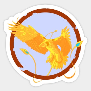 Mythical Firebird, Phoenix Sticker